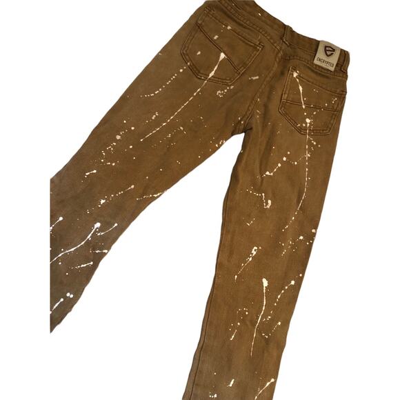 Boys Brown Distressed Jeans - Size 7 - BRAND NEW - Picture 7 of 10